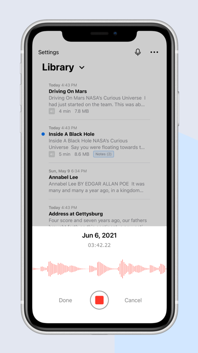 How to cancel & delete Transcribe by room220 from iphone & ipad 1