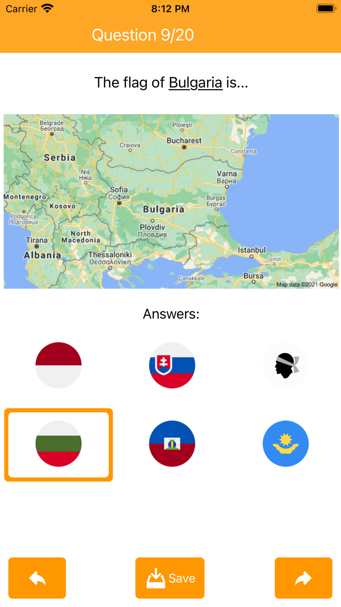Flags Quiz PRO with Maps