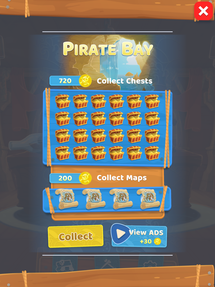 Solitaire TriPeaks Pirates