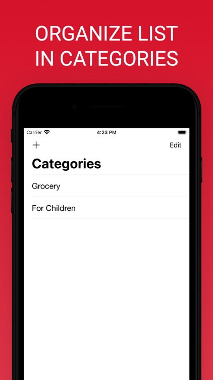 Shopping & Grocery List To Do