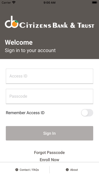 Citizens Bank & Trust App