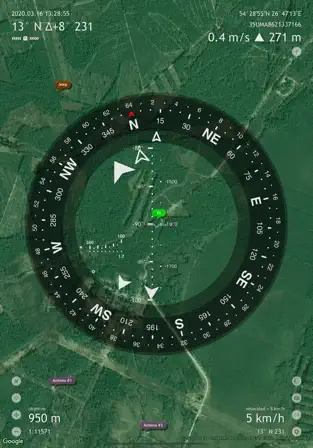 Captura de Pantalla 3 Commander Compass Go iphone