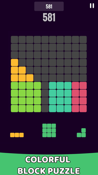 100 Color Block Puzzle Classic screenshot 3