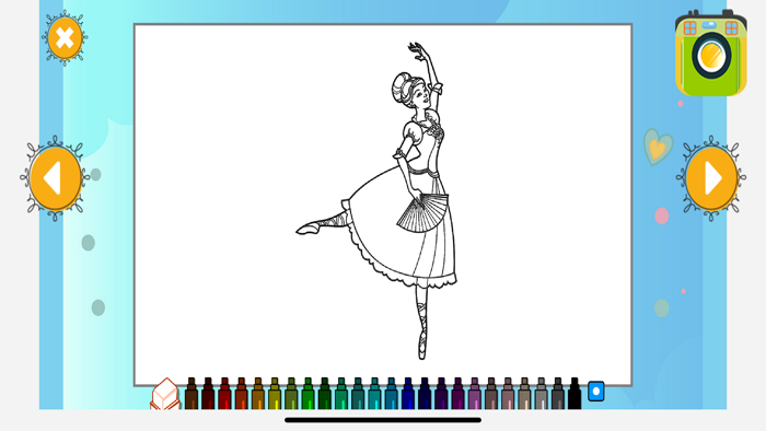 Princess Coloring Book Pages