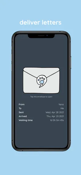 Game screenshot Bear with Me - slow messaging apk