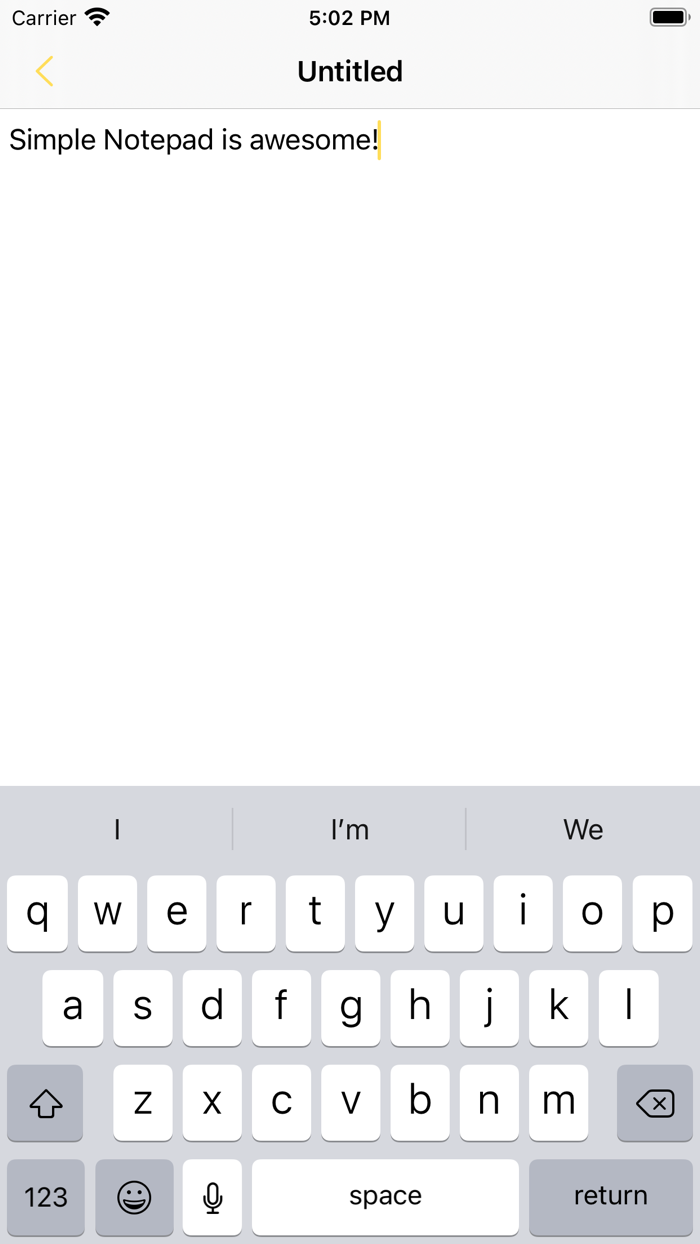 Simple Notepad - Text Editor