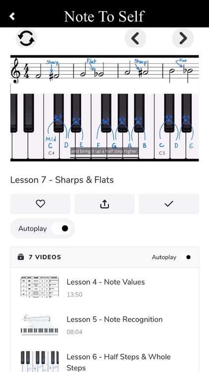 NoteToSelf - Piano Lessons