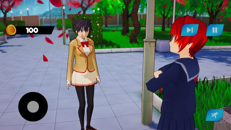 Sakura School Girl Life 3D screenshot-4