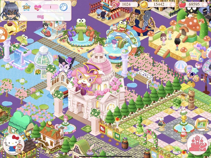 Hello Kitty Công Viên Huyền Ảo