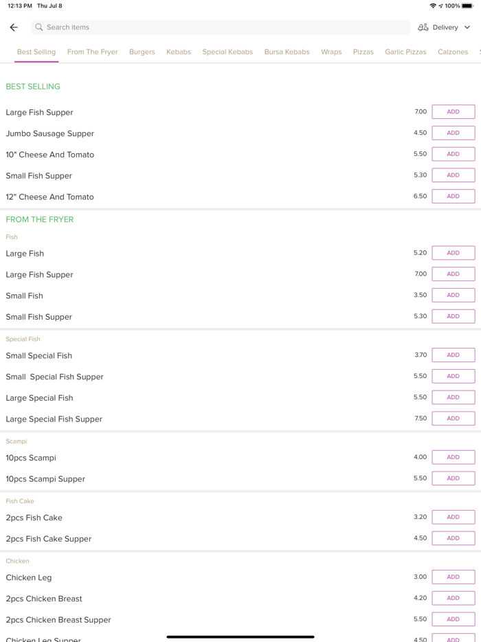 Rosyth Fish Bar Rosyth.