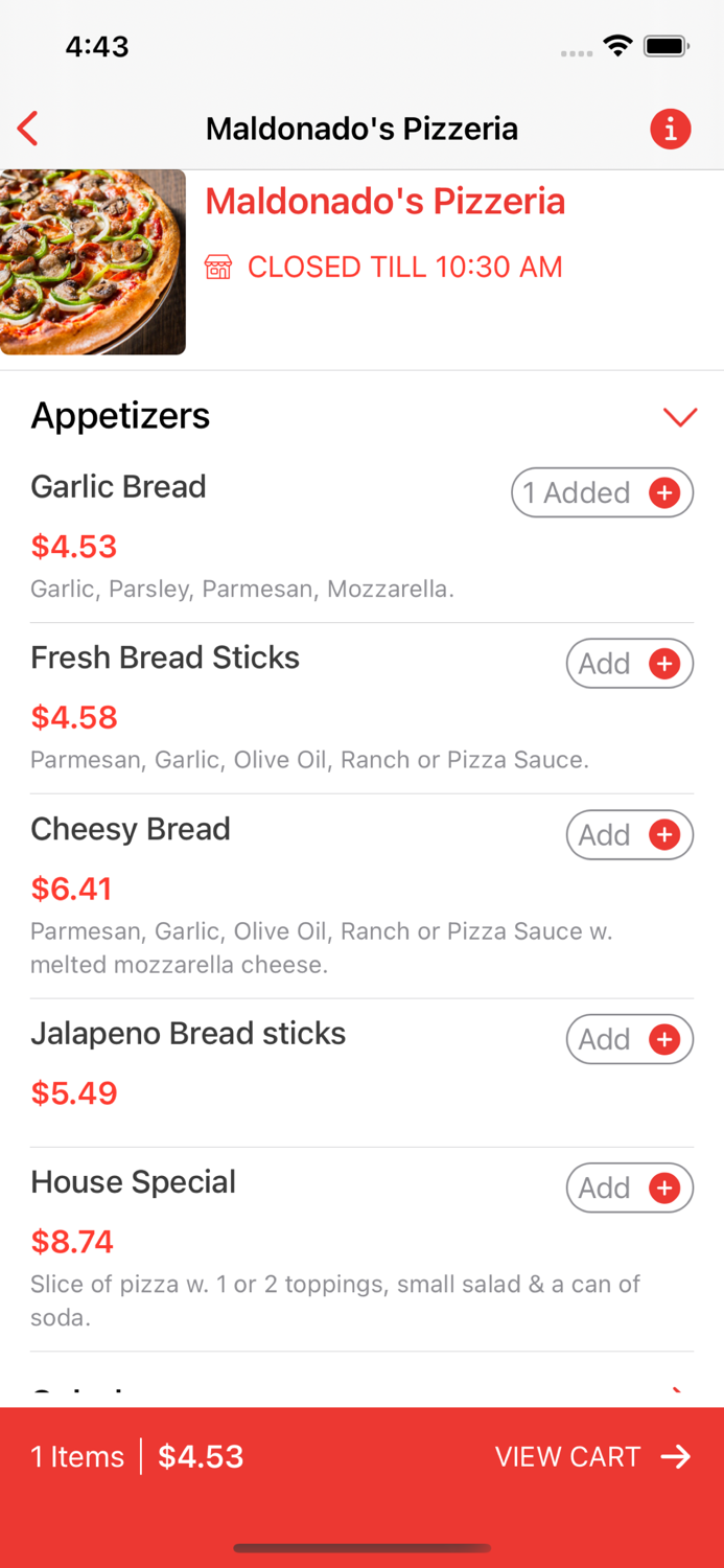 Maldonado’s Pizzeria