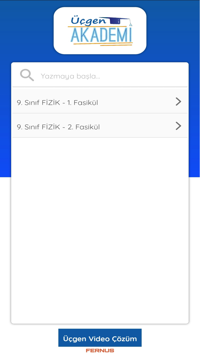 Üçgen Akademi Video Çözüm