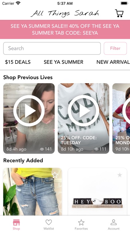All Things Sarah