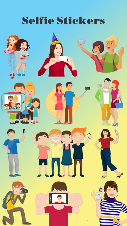 Selfie Lover Stickers