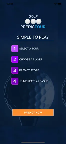 Game screenshot Golf PredicTOUR apk
