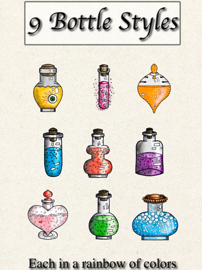 Magic Potions Stickers