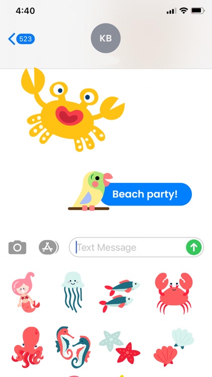 Sea & Summer Life Stickers