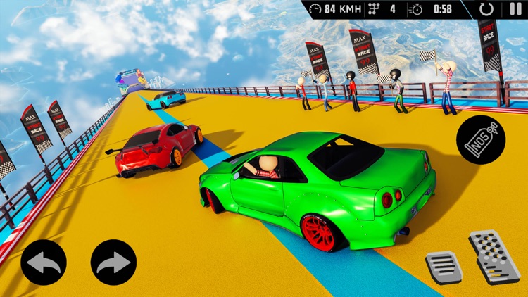 Stickman Car Jumping & Racing