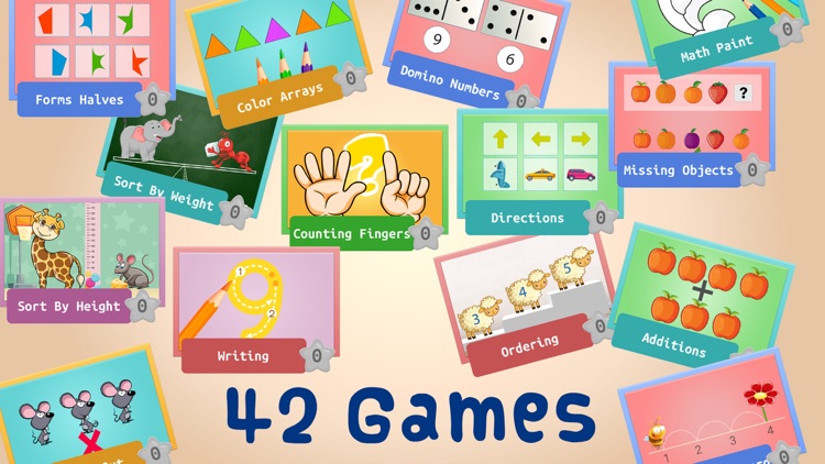 Preschool Math games for kids screenshot-0