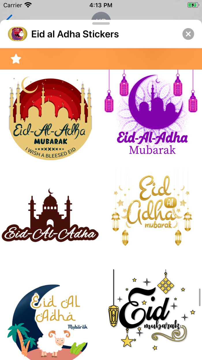 Eid al Adha Stickers