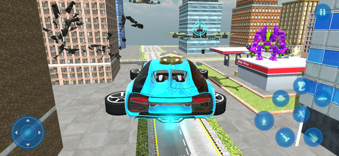 Snake Robot Car Transform Game