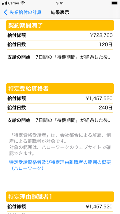 失業給付の計算紹介画像3