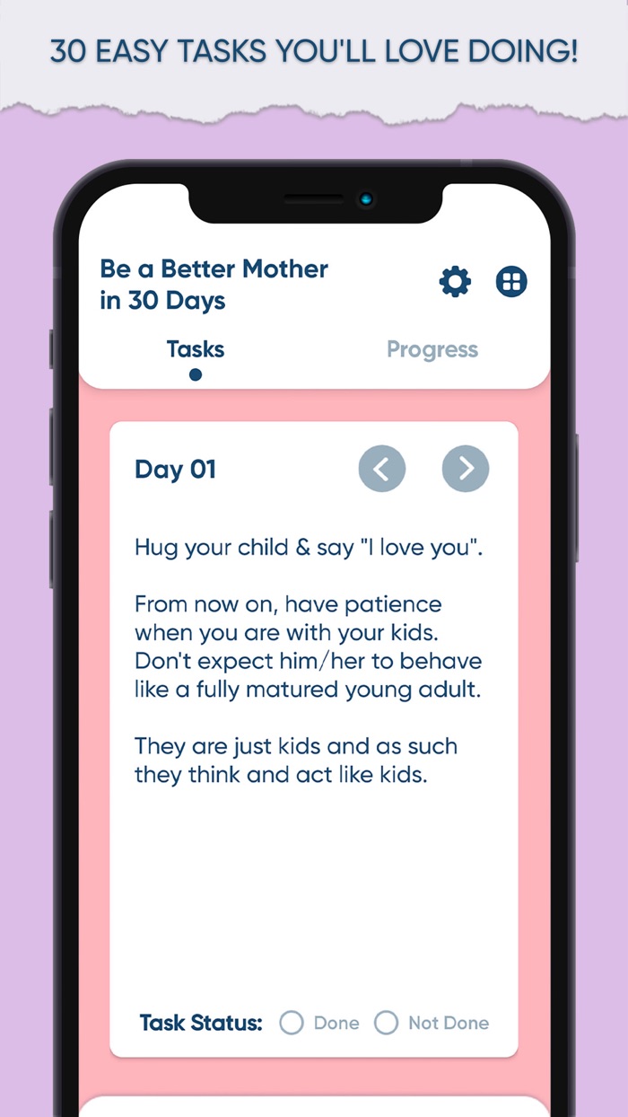 Be a Better Mother in 30 Days