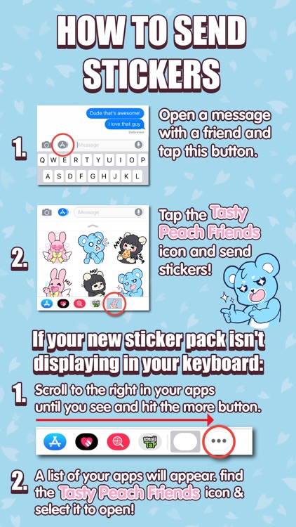 Tasty Peach Friends screenshot-3