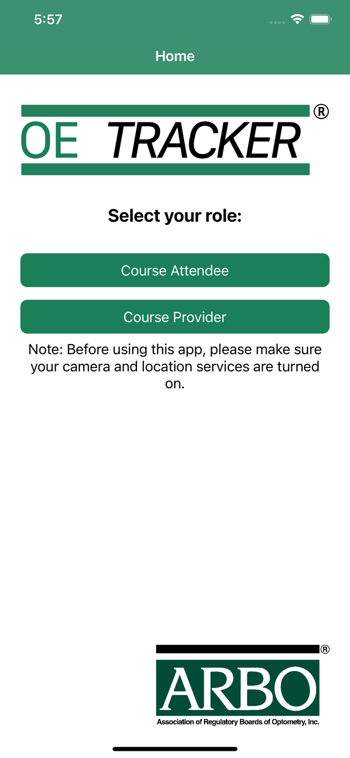 OE TRACKER attendance app
