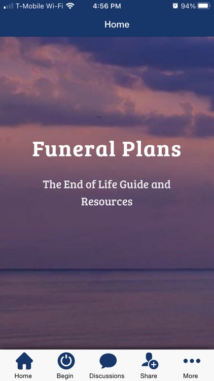 Funeral Plans