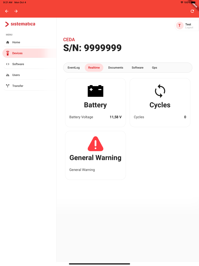 WebApp - Sistematica