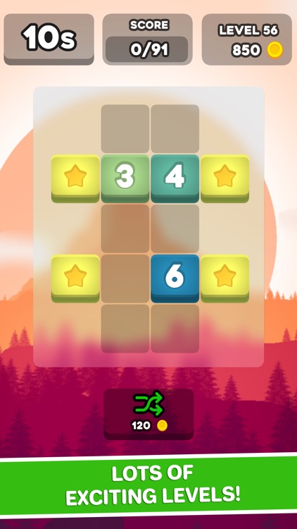 Merge 10 - Brain Puzzle screenshot-3