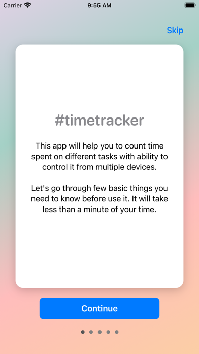 #timetracker screenshot 3