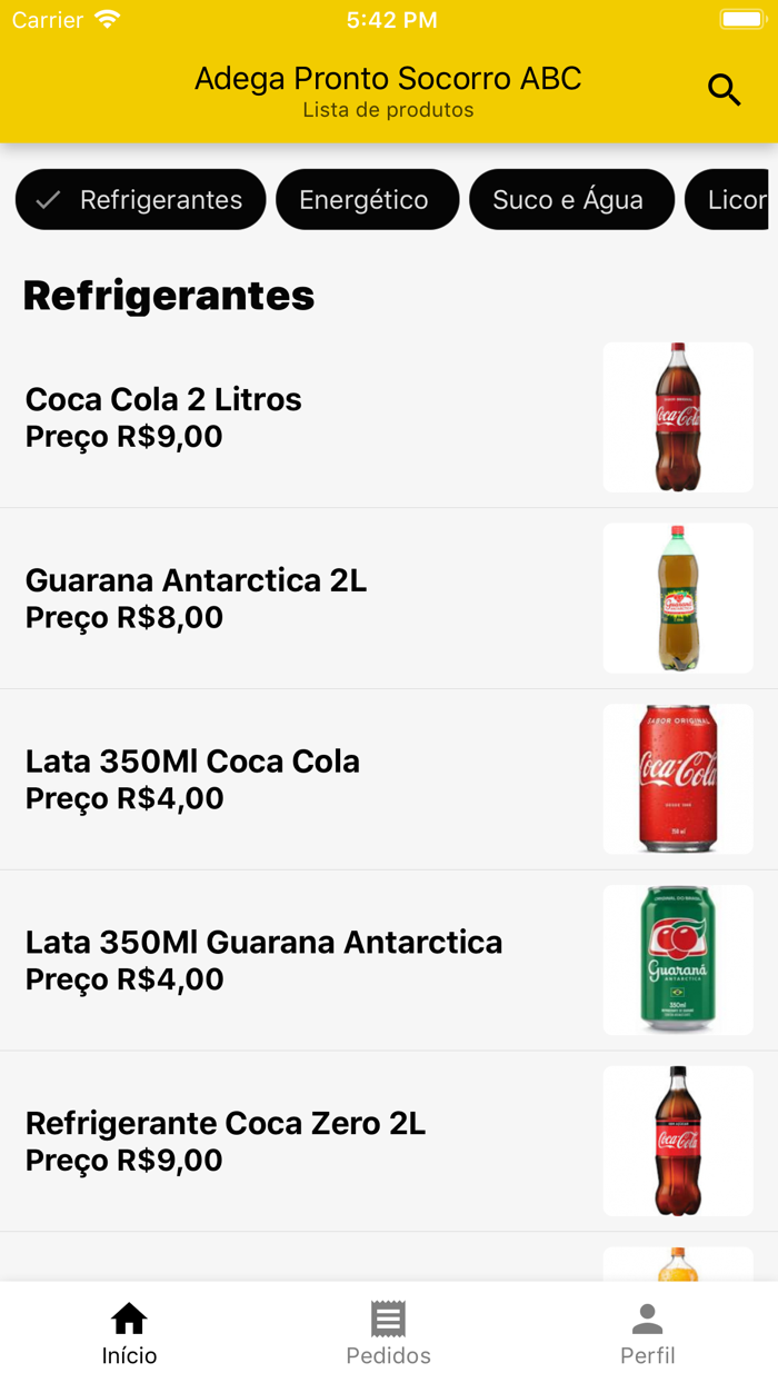 Adega Pronto Socorro ABC