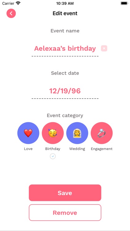 Love Note : Count Days of Love screenshot-3