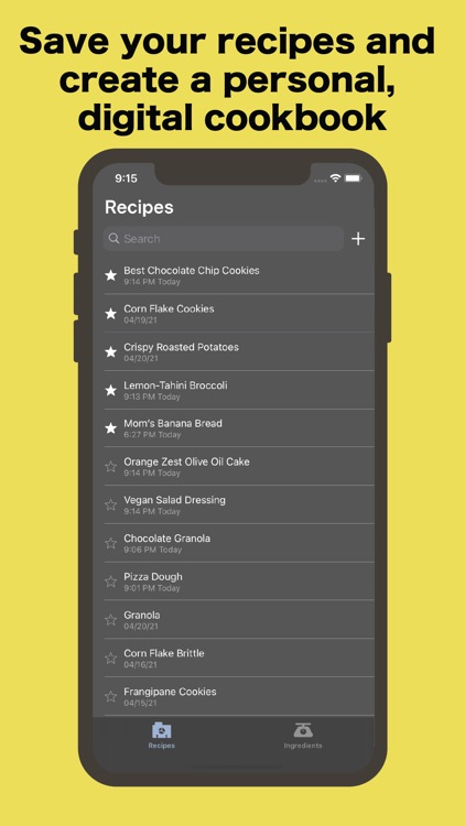 First Proof Recipe Development