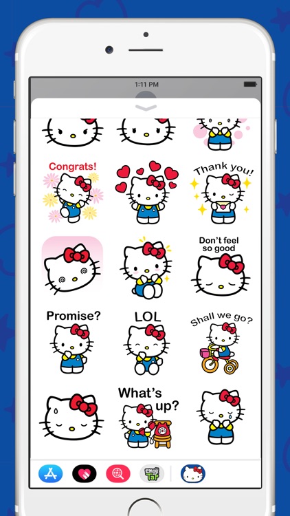 Hello Kitty Messaging Stickers screenshot-3