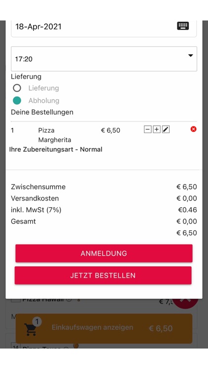 Pizza Express Heimservice