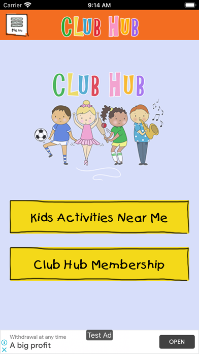 How to cancel & delete Club Hub UK - Activity Locator from iphone & ipad 1