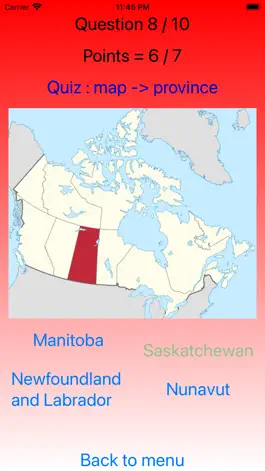 Game screenshot Provinces of Canada apk