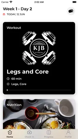 Game screenshot KJB Fitness Mobile apk