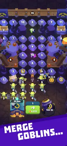 Imágen 4 Gold and Goblins: Idle Merger iphone