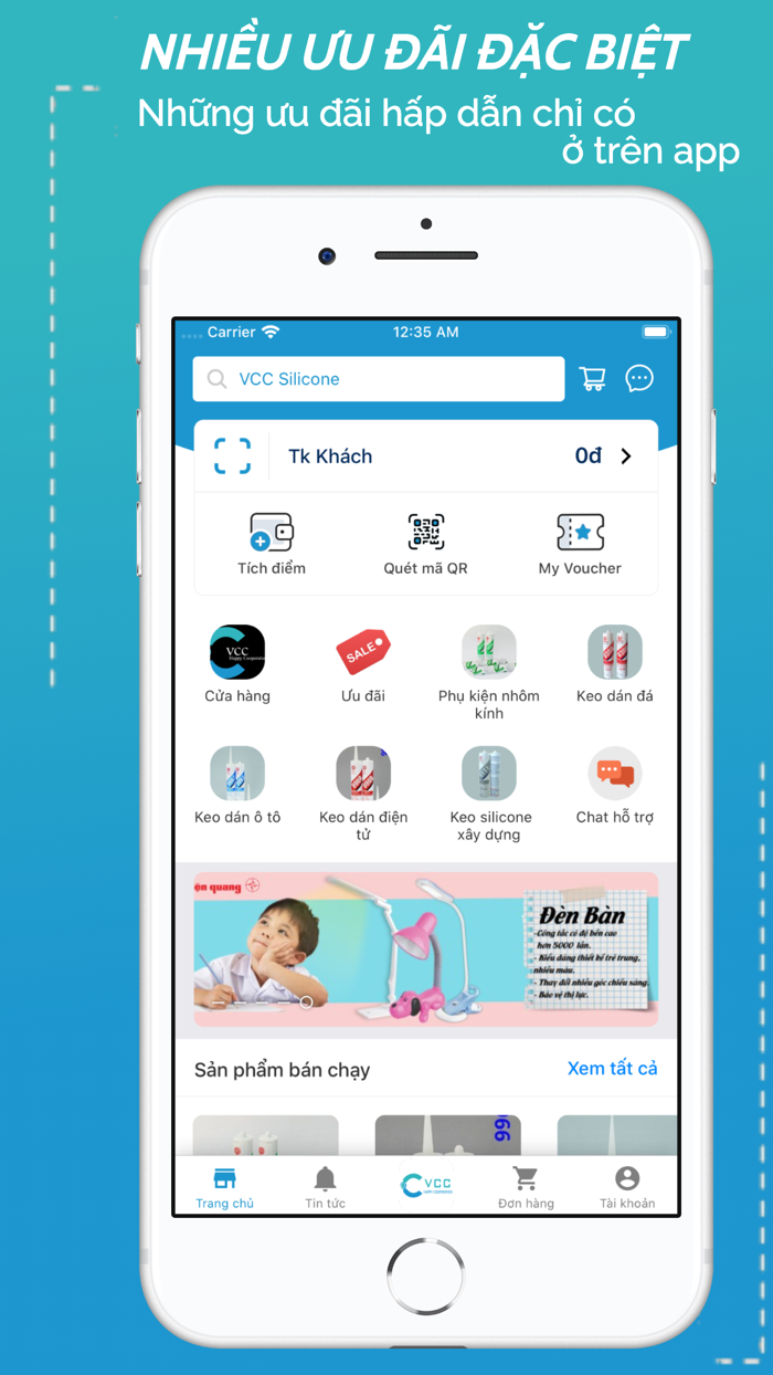 VCC Silicone - Chất kết dính