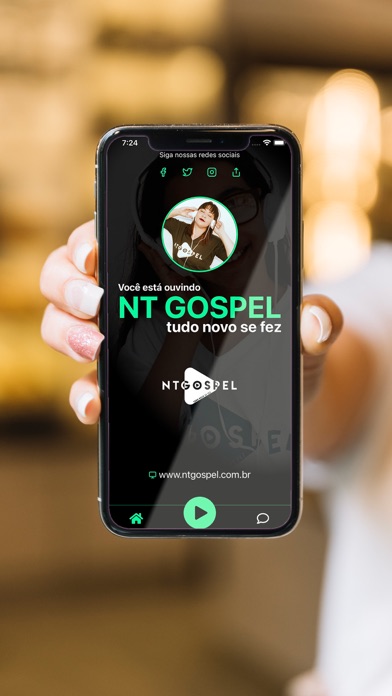 Rádio NT Gospel screenshot 1