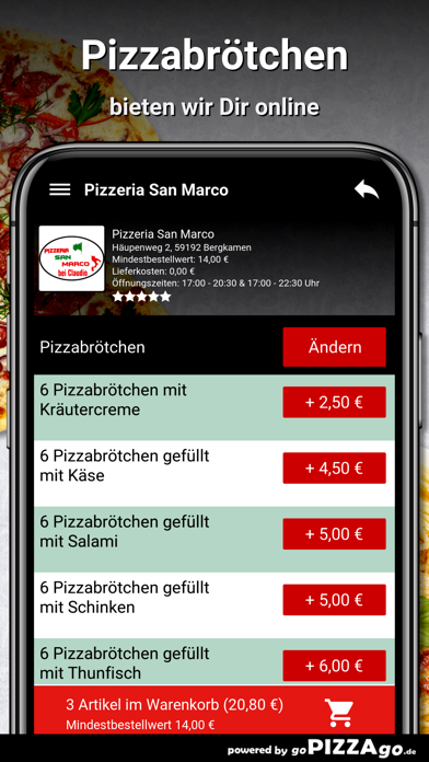 Pizzeria San Marco Bergkamen screenshot 5