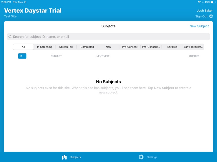 Daystar Site