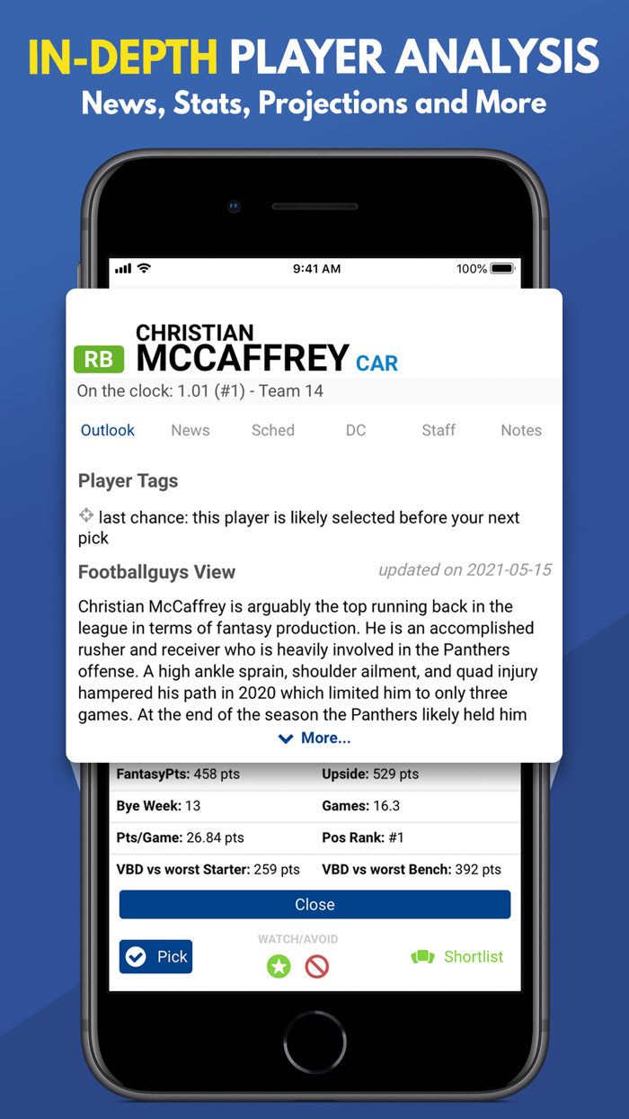 Fantasy Football Draft 2021