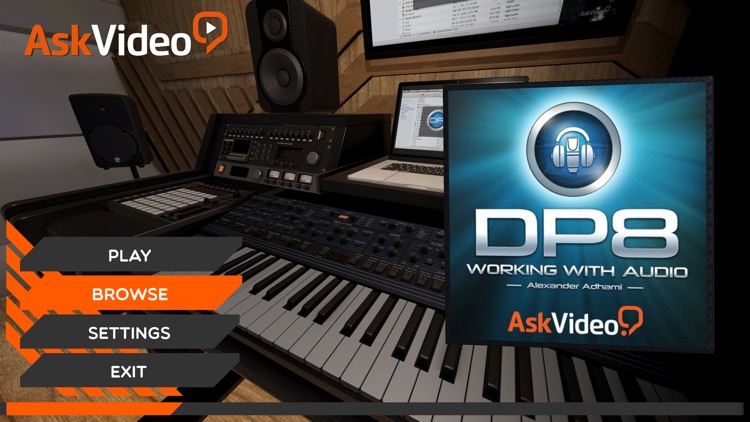 Working With Audio in DP8