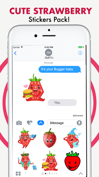 How to cancel & delete Cute Strawberry from iphone & ipad 2