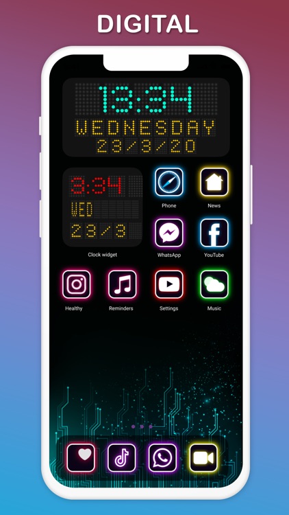 Clock Widget - Custom themes screenshot-9